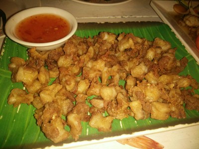 ข้อไก่ทอด