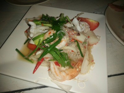 ยำวุ้นเส้นทะเล