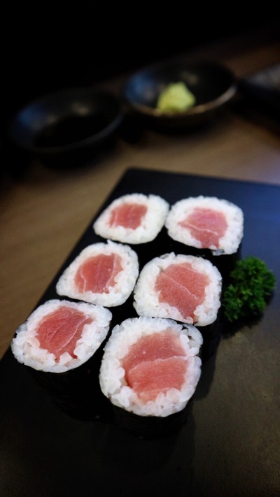 Teka Maki ข้าวห่อสาหร่ายไส้ปลาทูน่า
