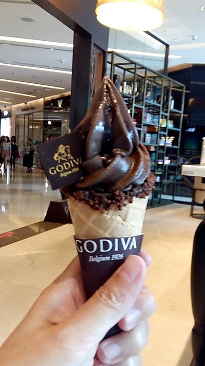 Dark Chocolate Softserve .