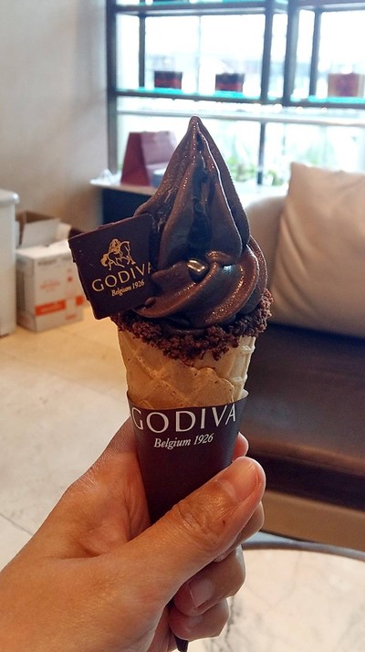 Dark Chocolate Softserve .