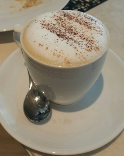 คาปูชิโน่ร้อน