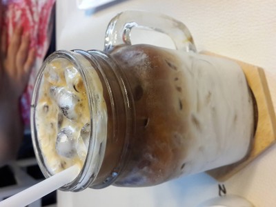 ลาเต้เย็น