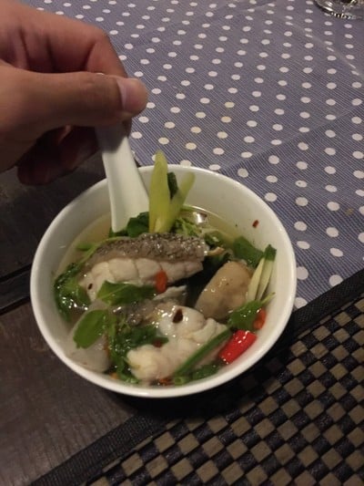 ต้มยำปลาเก๋า