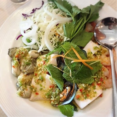 เมนูของร้าน ครัวคุณกุ้ง ท่าช้าง