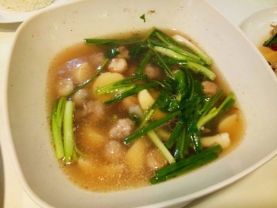 ต้มจืดเต้าหู้หมูสับ
