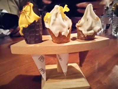 Choice of one Ice cream with Homemade Cone