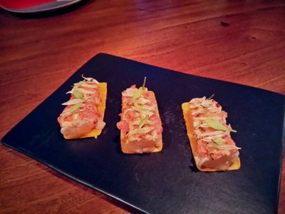 Cray fish +Egg fruit + Pomello