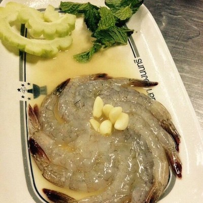 กุ้งแช่น้ำปลา