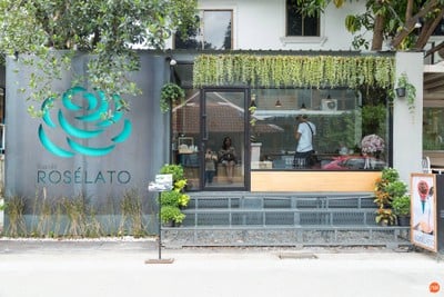 หน้าร้าน Rosélato นิมมานเหมินท์ ซอย 13