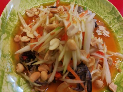 ตำไทยใส่ปู