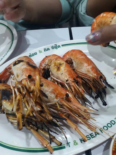 กุ้งเผา