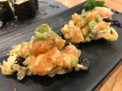 แซลมอนสไปซี่วาซาบิ