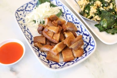 เมนูของร้าน อาหารใต้รสชาติดั้งเดิม ศรีขมิ้น Original Southern Cuisine จุฬาลงกรณ์ 5