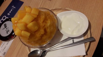 Mango & Almond Jelly