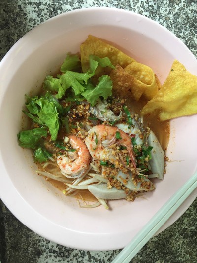 หมี่ต้มยำทะเล