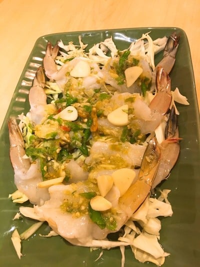 กุ้งแช่น้ำปลา