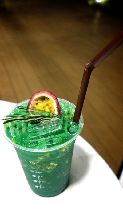 Blue Curacao Passionfruit
