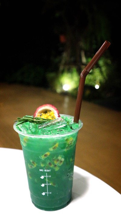 Blue Curacao Passionfruit