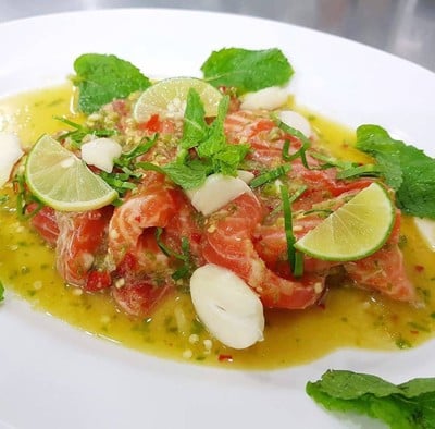 เมนูของร้าน เจ๊โอว ข้าวต้มเป็ด