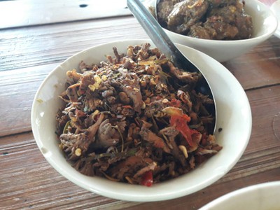 เมนูของร้าน ร้านคุณยาคั่วกลิ้ง