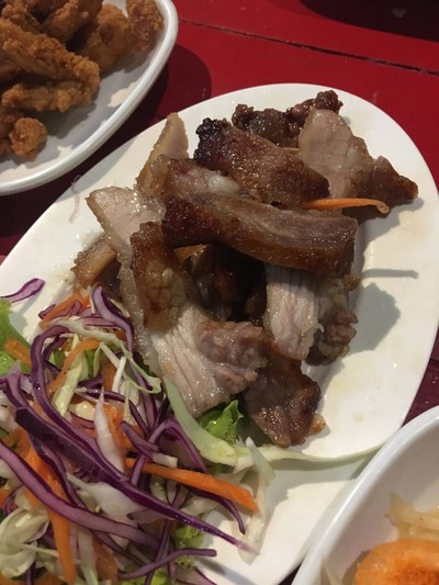 คอหมูย่าง