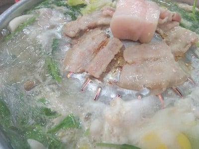 เมนูของร้าน น้าหมาน หมูกระทะ