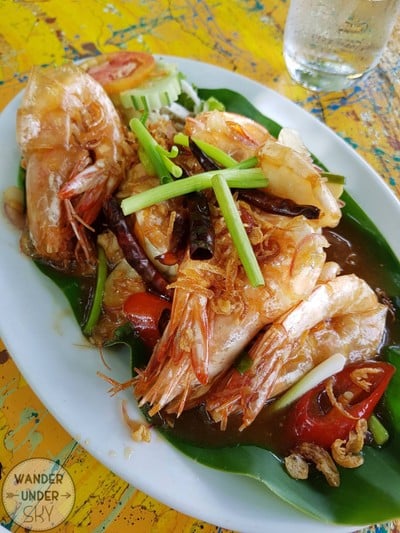 เมนูของร้าน ภูเก็ต อันดามัน แคมป์