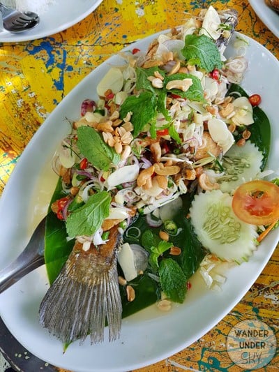 เมนูของร้าน ภูเก็ต อันดามัน แคมป์