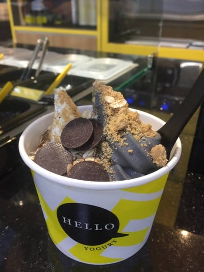 เมนูของร้าน Hello Yogurt  BigC ratchadaphisek