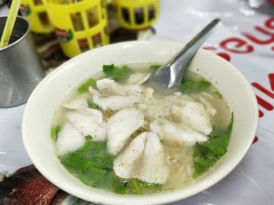 ข้าวต้มปลา (ปลาช่อนทะเล)