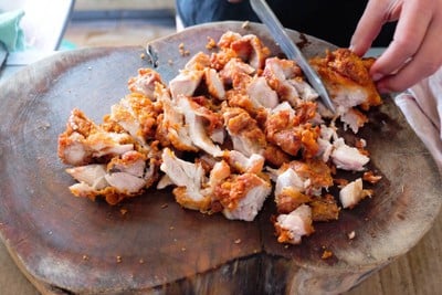 เมนูของร้าน ลุงเลื่อน ต้นตำหรับก๋วยเตี๋ยวไก่โบราณ ห้วยขวาง ต้นตำหรับ