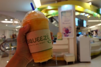 เมนูของร้าน Squeez by Tipco เซ็นทรัล เวิลด์