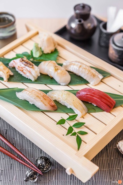 เมนูของร้าน OMIZU Sushi&Japanese Restaurant