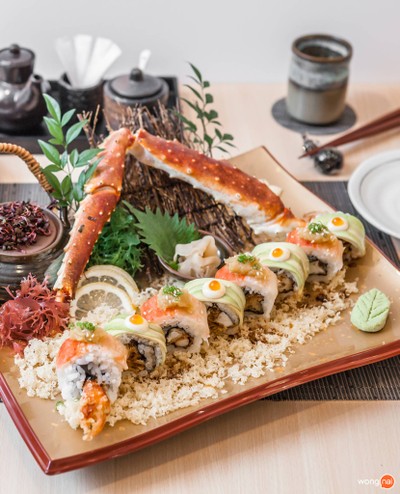 เมนูของร้าน OMIZU Sushi&Japanese Restaurant