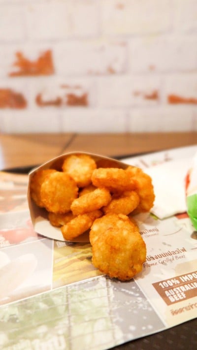 เมนูของร้าน Burger King สีลม ซอย 2