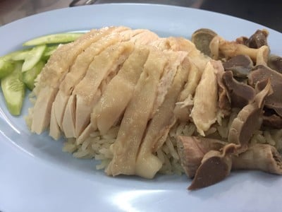 เมนูของร้าน ข้าวมันไก่นายลิ่มซัง นาวง สาขา นาวงประชาพัฒนา
