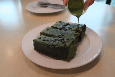 matcha brownie