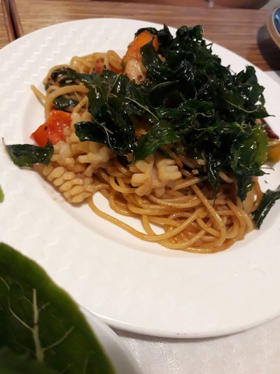 สปาเกตตี้แซ่บ