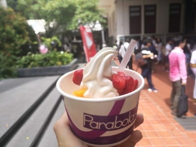 ไอศกรีมโยเกิร์ต