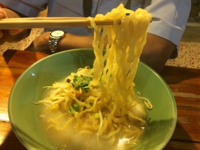 บะหมี่น้ำ 35฿