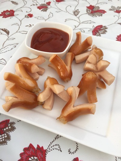 ไส้กรอกทอด