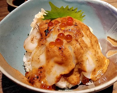 Hotate Foie Gras Magma Don