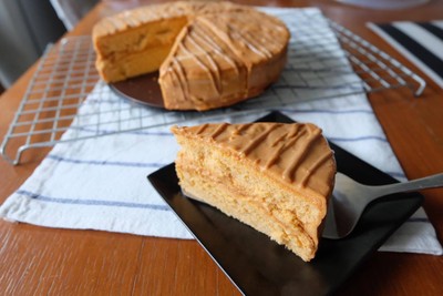 วิธีทำ Thai tea chiffon cake เค้กหน้านิ่มชาไทย