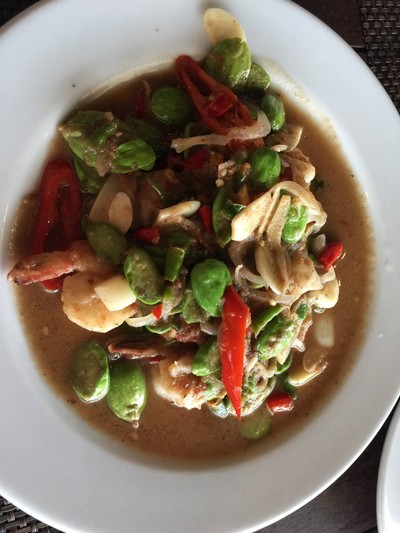 สะตอผัดกุ้ง