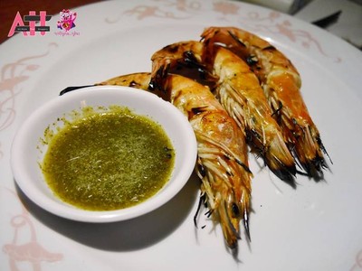 กุ้งเผา