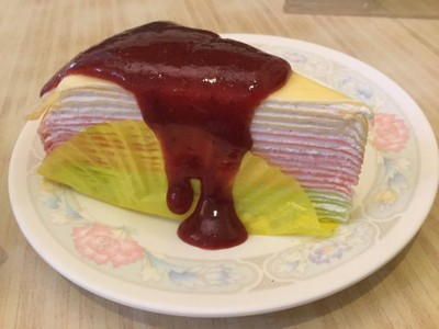 STRAWBERRY CREPE CAKE