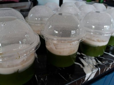 ขนมเปียกปูนกะทิสด