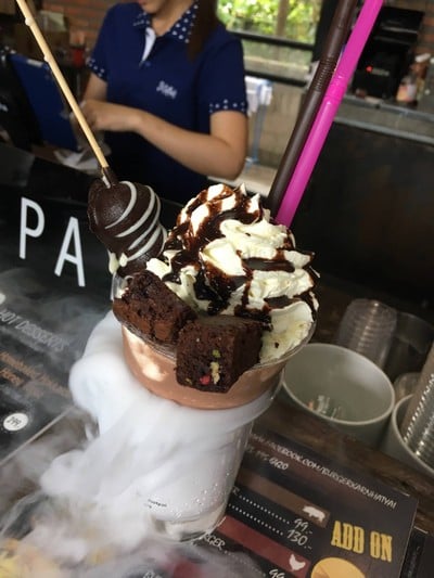 เมนูของร้าน The Containers Coffee หาดใหญ่