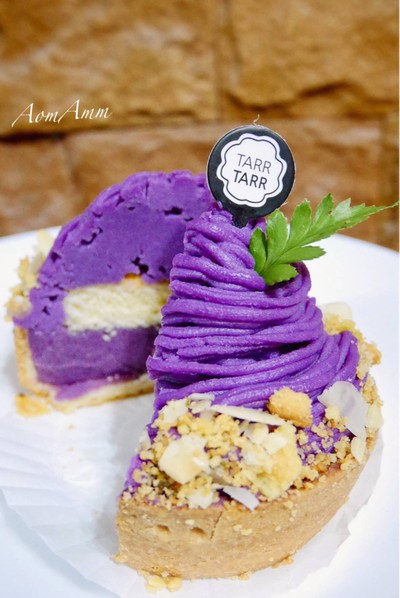 Purple Sweet Potato Tart (160฿)